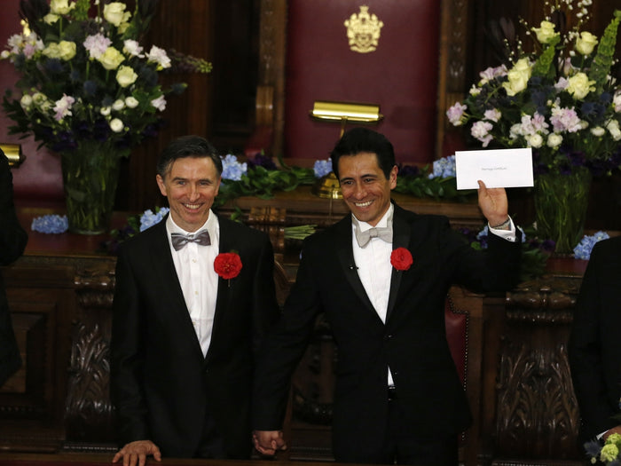 Congratulations To All The Same-Sex Couples Who Got Married At The Weekend