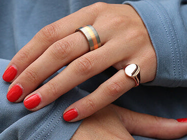 Rose gold for women