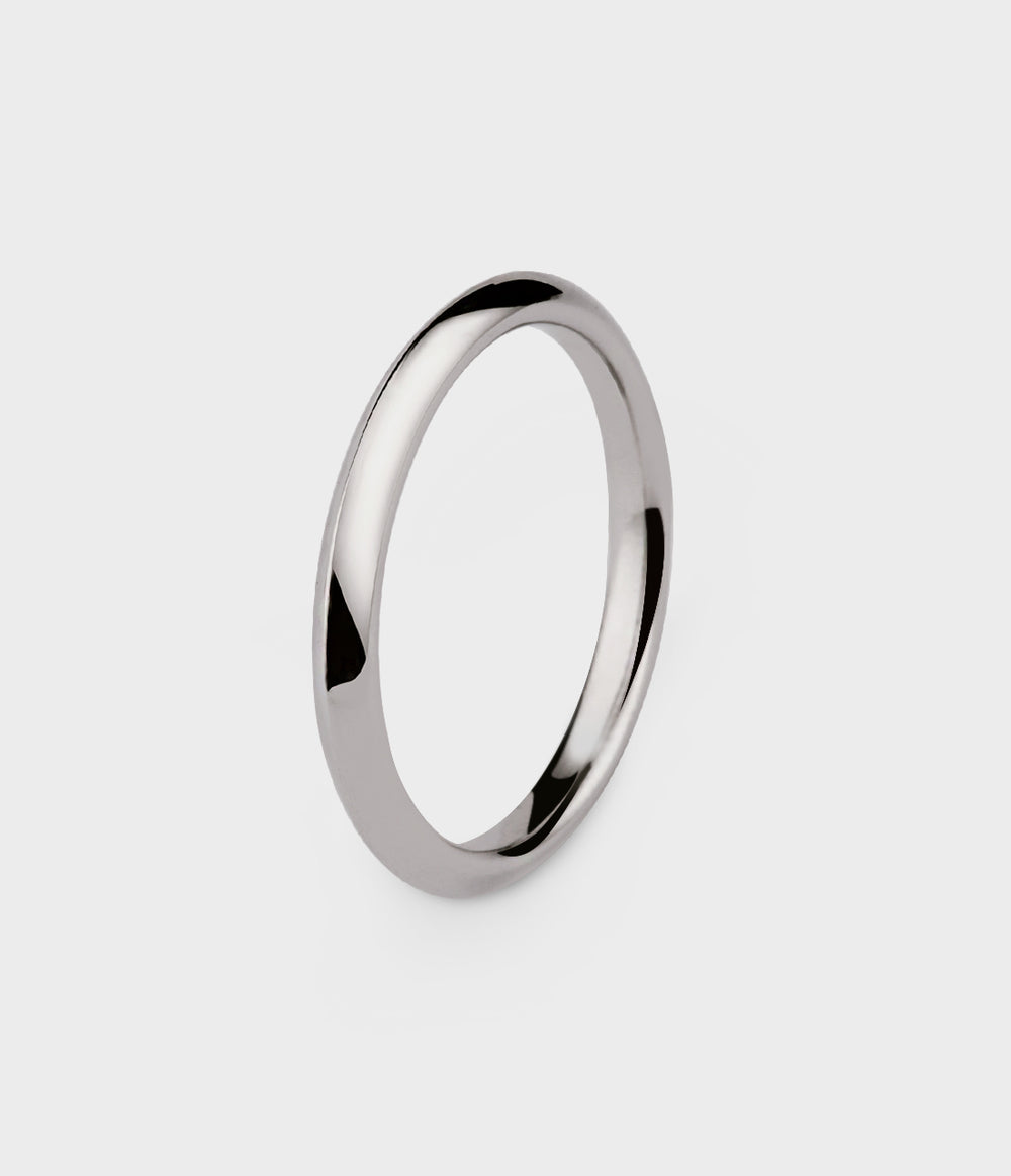 Angel Wedding Ring in Platinum, Size M