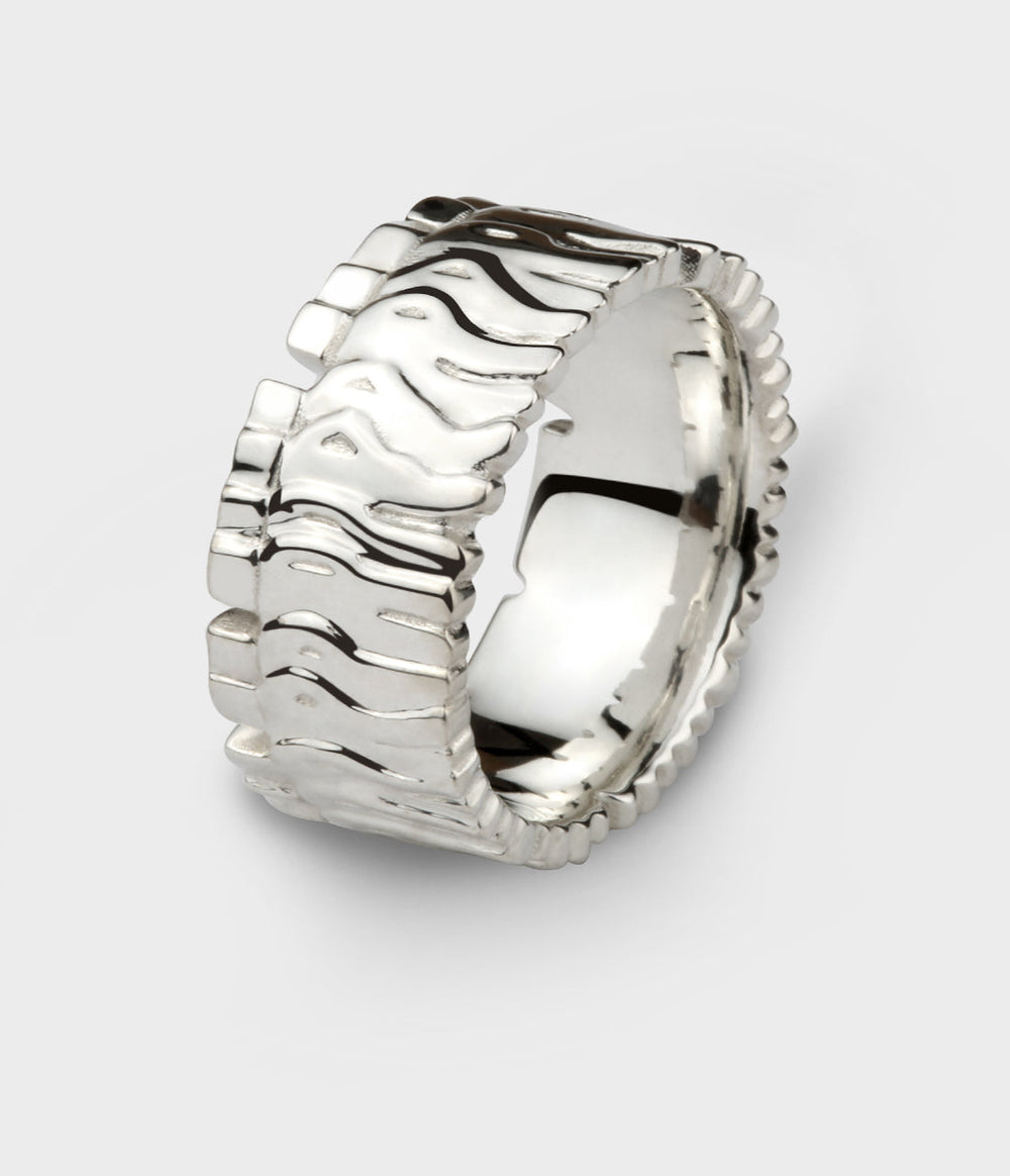 People Ring in Silver, Size W1/2