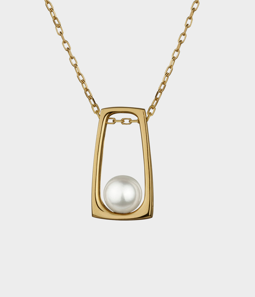South Sea Pearl Necklace in 9ct Yellow Gold