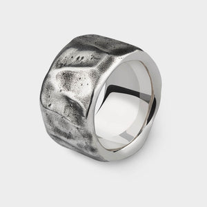 Beaten Extra Wide Ring