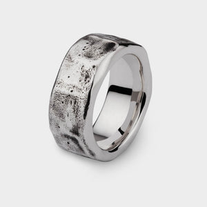 Beaten Wide Ring