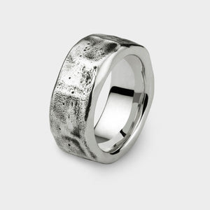 Beaten Wide Ring