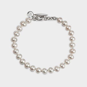 Hope Round Pearl Bracelet