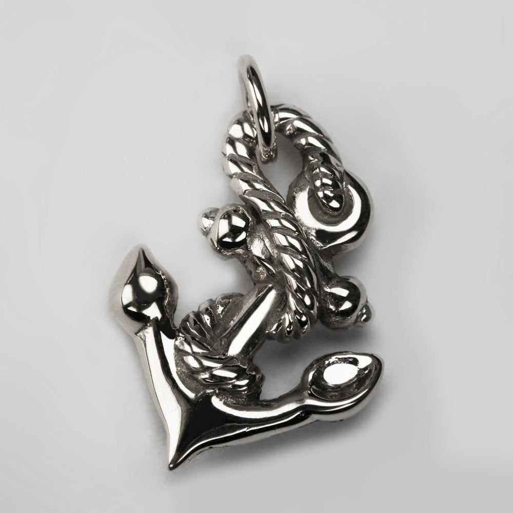 Anchor Charm in Silver