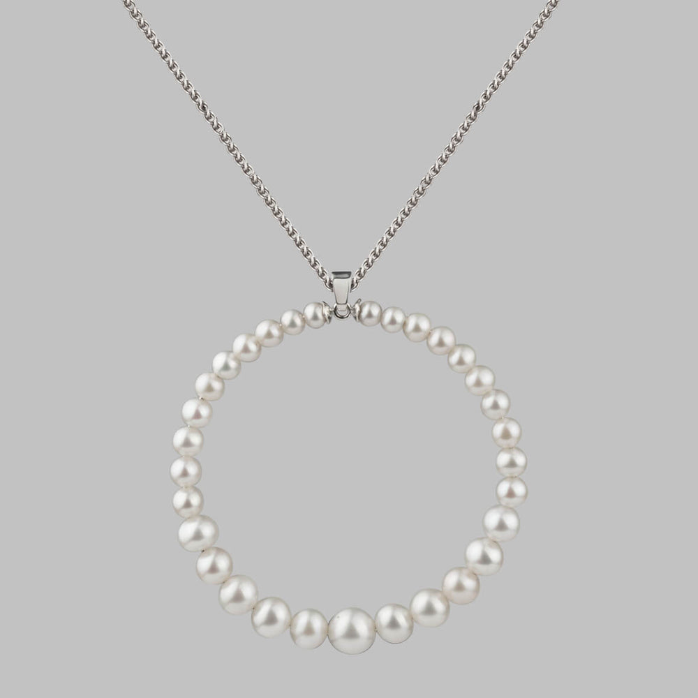 Colette White Pearl Necklace
