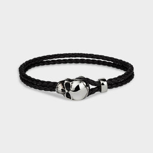 Skull Leather Bracelet