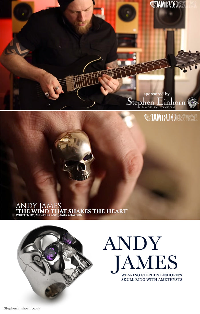 Every Guitar Hero Needs a Ballad & A Stephen Einhorn Skull Ring