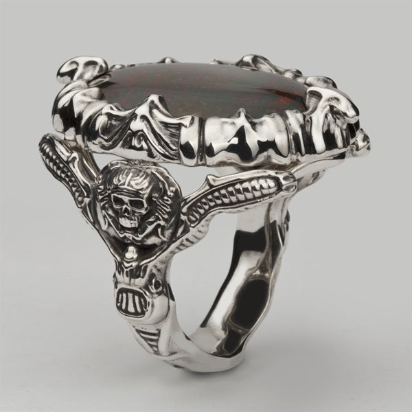 Kristian Nairn (Hodor from Game of Thrones) Bespoke Skull & Bones Ring