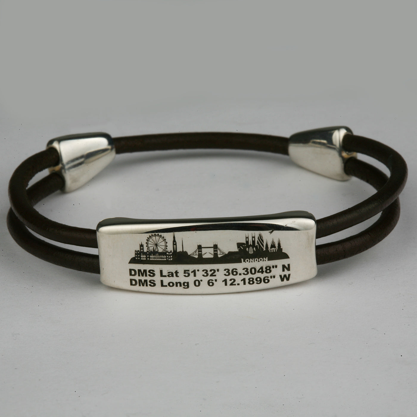 Engraved London Skyline Bracelet