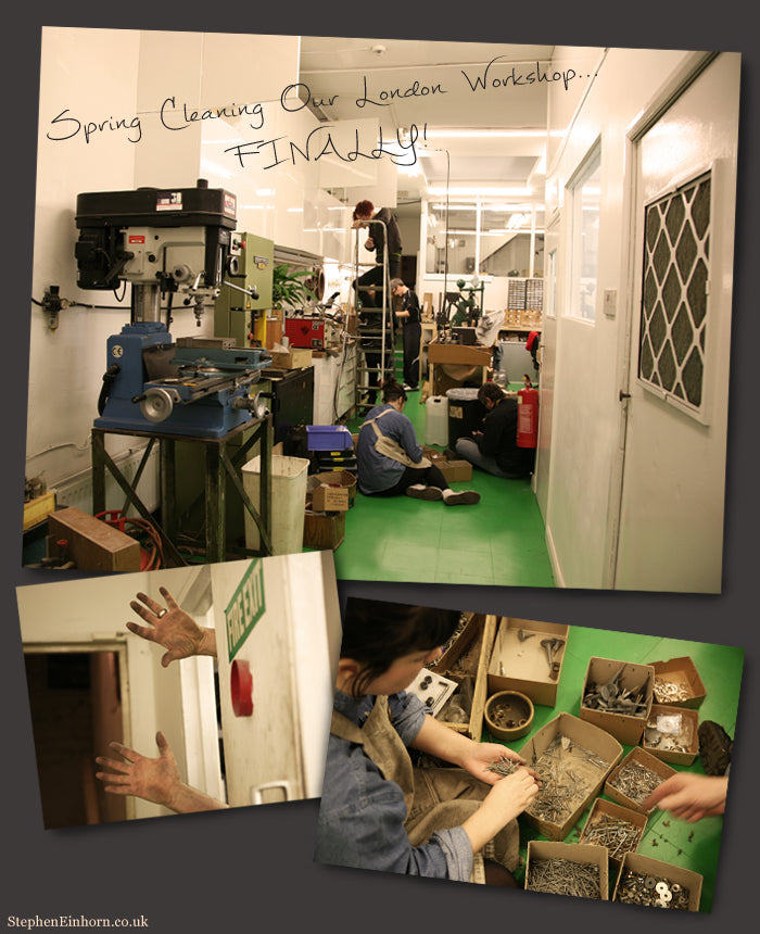 Our London Jewellery Workshop Spring Clean…