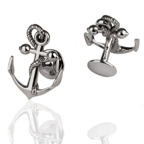 Ahoy There! Our New Anchor Cufflinks Have Arrived….