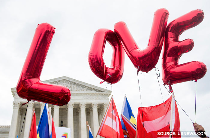 Love Wins In The US & The World Celebrates!