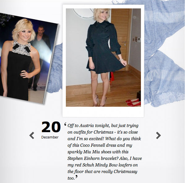 Pixie Lott In Stephen Einhorn Shimmer Bangle On Vogue.co.uk