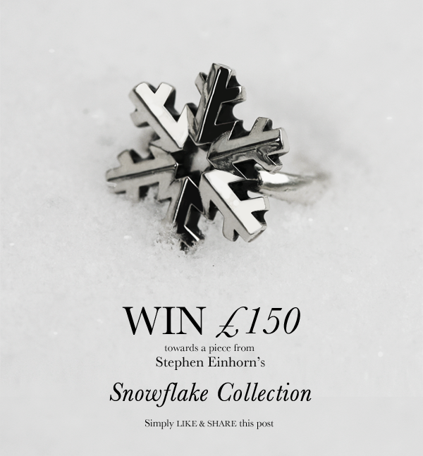 Win £150 Towards A Piece From Stephen Einhorn’s Snowflake Jewellery Collection