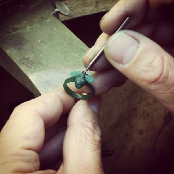 Behind-The-Scenes: The Making Of Our New Bumblebee Ring