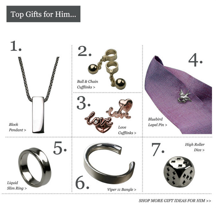 Valentine’s Day Jewellery Gift Ideas for Him & Her!