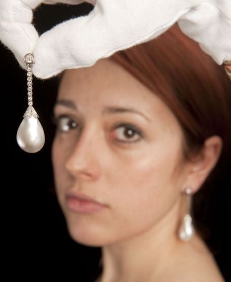 Amazing Pearl Earrings With A £500,000 Price Tag