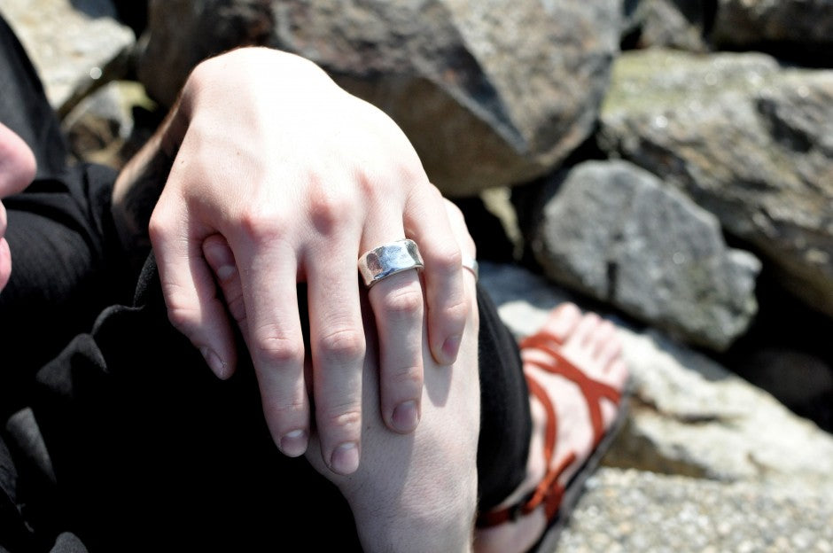 Looks We Love: Our Beaten Wide Ring Hits The Rocks
