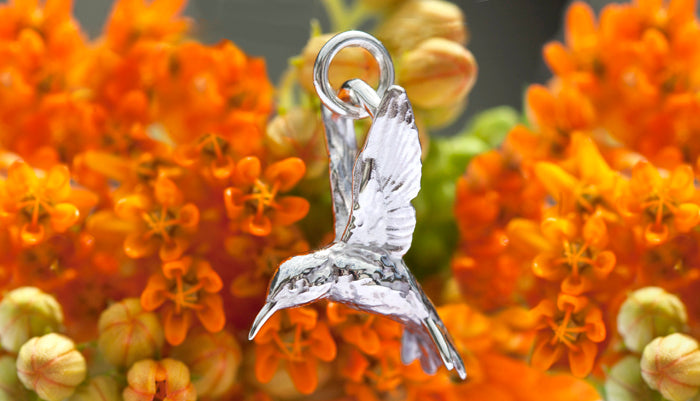 Win Stephen’s Lovely Fairtrade Silver Hummingbird Charm