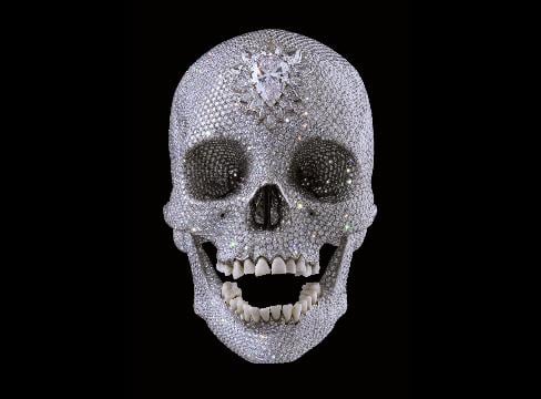 Damien Hirst & The Diamond Skull