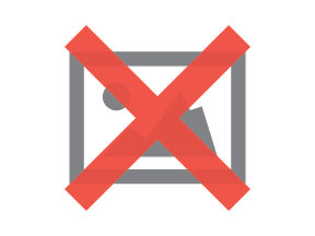 Placeholder graphic showing a crossed-out image icon where the magazine feature image is missing