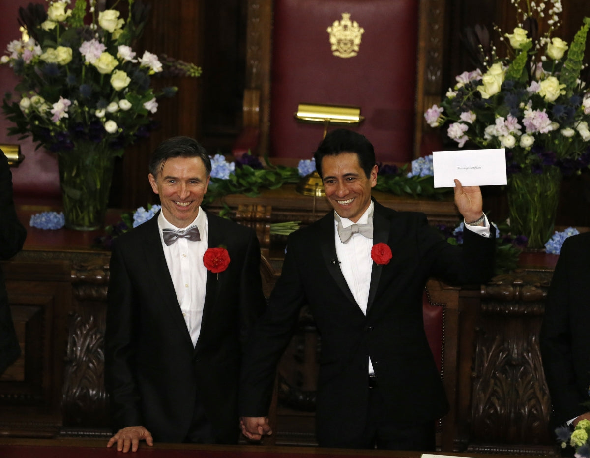 Congratulations To All The Same-Sex Couples Who Got Married At The Weekend
