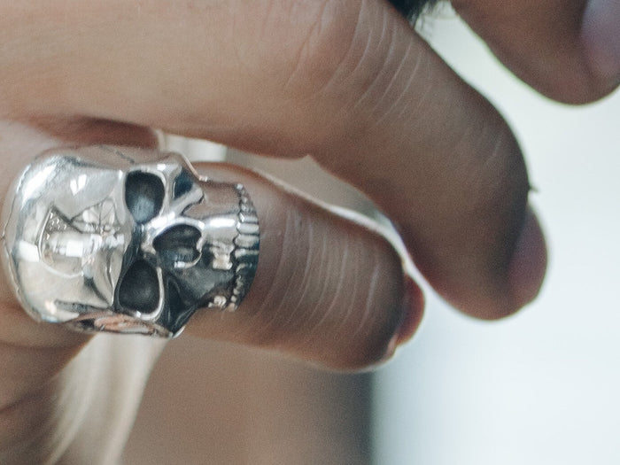 Men's skull rings