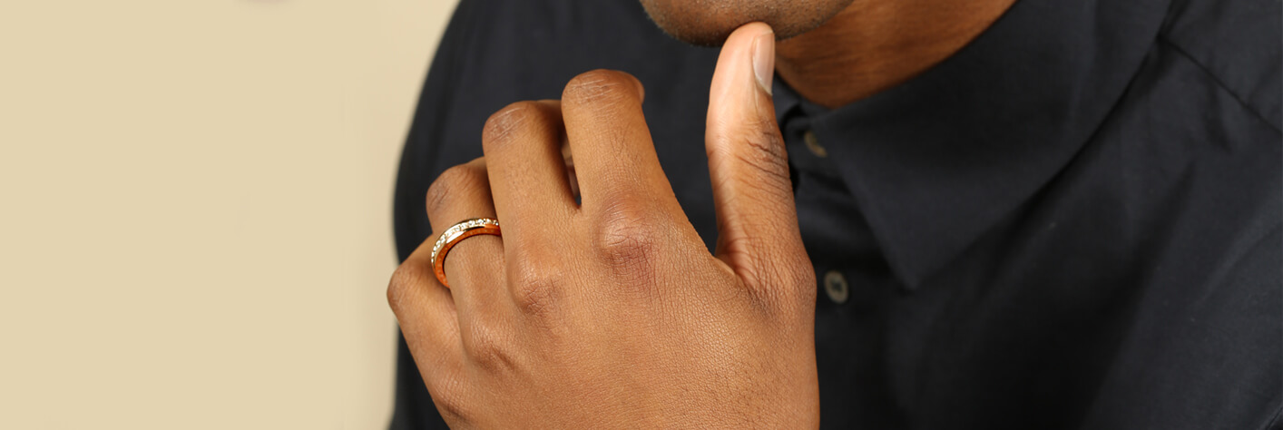 Men's engagement rings