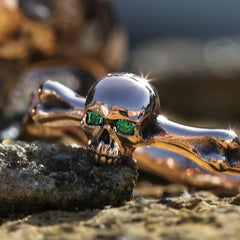 Skulls with Diamond & Stones
