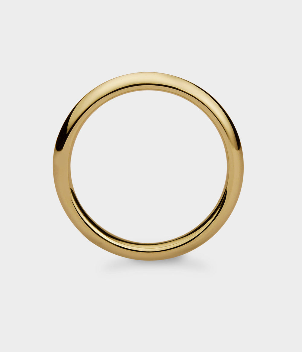 Angel Wedding Ring in 18ct Yellow Gold, Size K