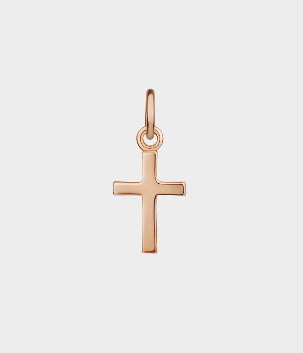 Cross Charm in 18ct Yellow Gold