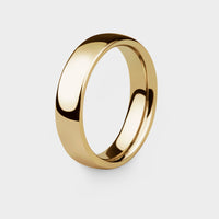 Ellipse Ring in 18 Carat Yellow Gold - Custom Option