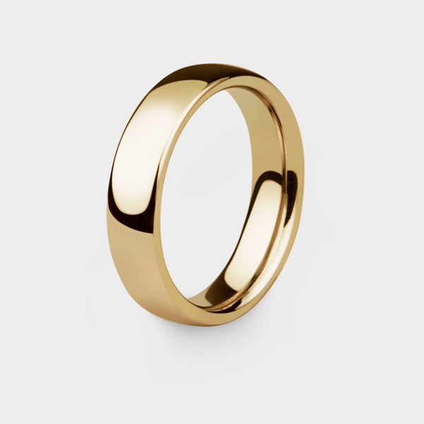 Ellipse Ring in 18 Carat Yellow Gold - Custom Option