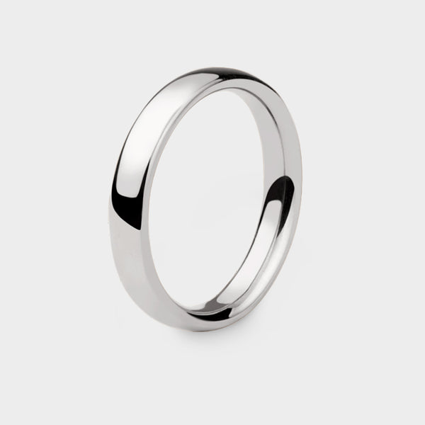 Ellipse Slim Ring in Sterling Silver