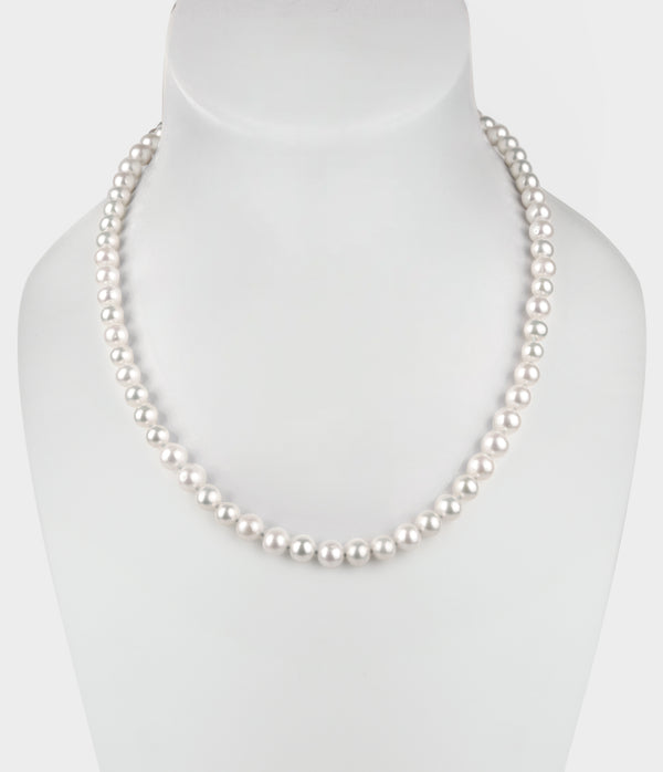 Hope Round Pearl Necklace