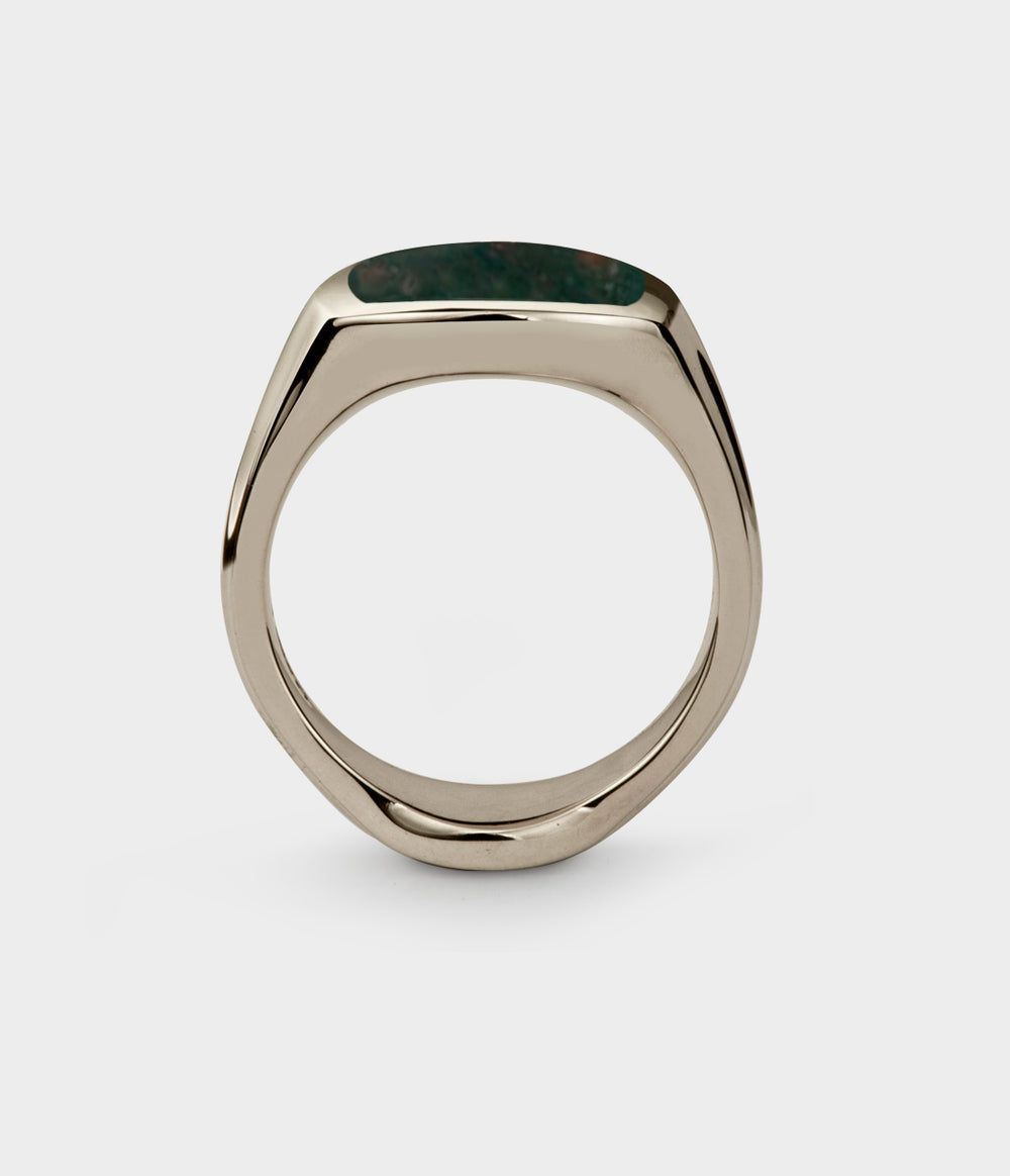 Inlaid Signet Ring - Front View