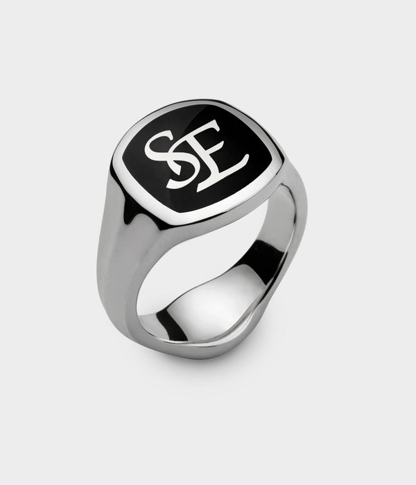 Initial Signet Ring