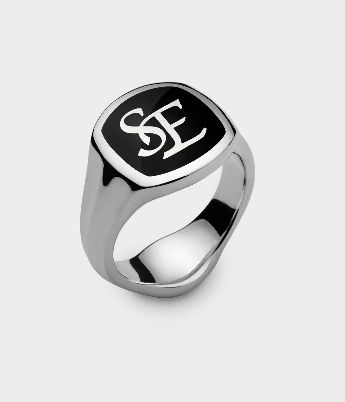 Initial Signet Ring