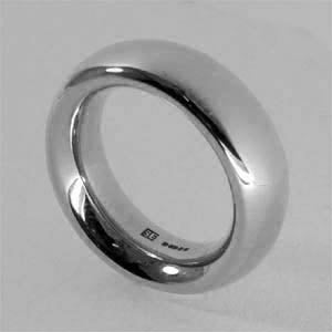 Court 8 Ring in Silver, Size W
