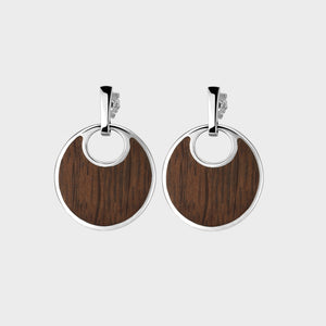 London Oak Luna Earrings