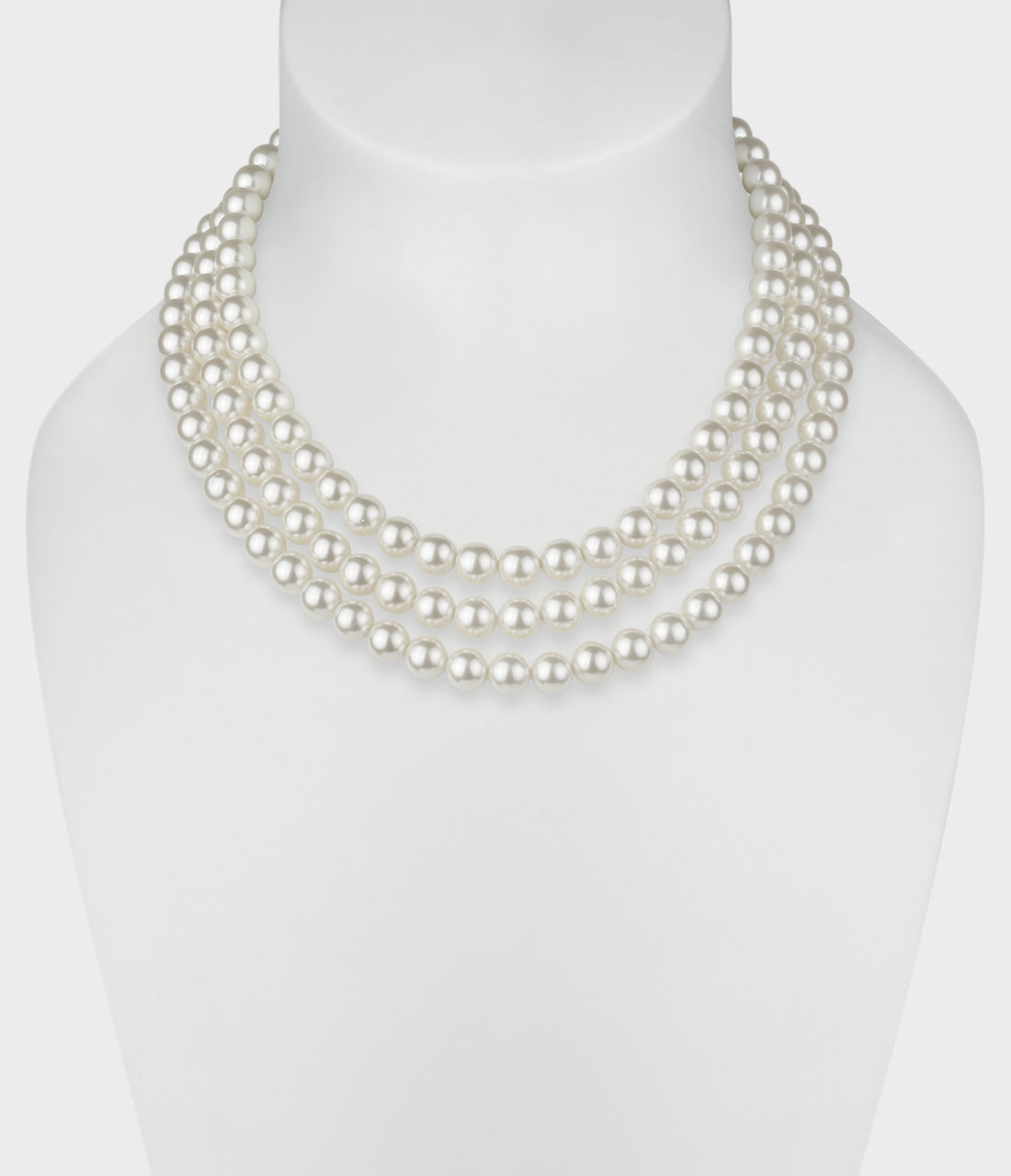 Magnolia Three Strand Necklace