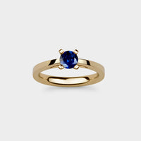 Radiant Light 1/2 Carat Solitaire Engagement Ring in 18 Carat Rose Gold - Custom Option