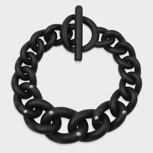 Diamond Raven Bracelet