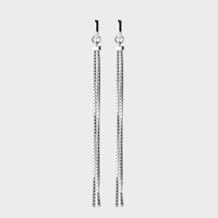 Shimmer Redux Hoops in Sterling Silver