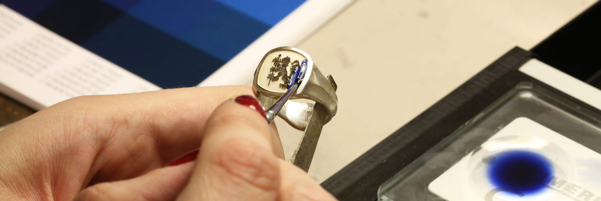 Bespoke Enamelling Technique – Stephen Einhorn