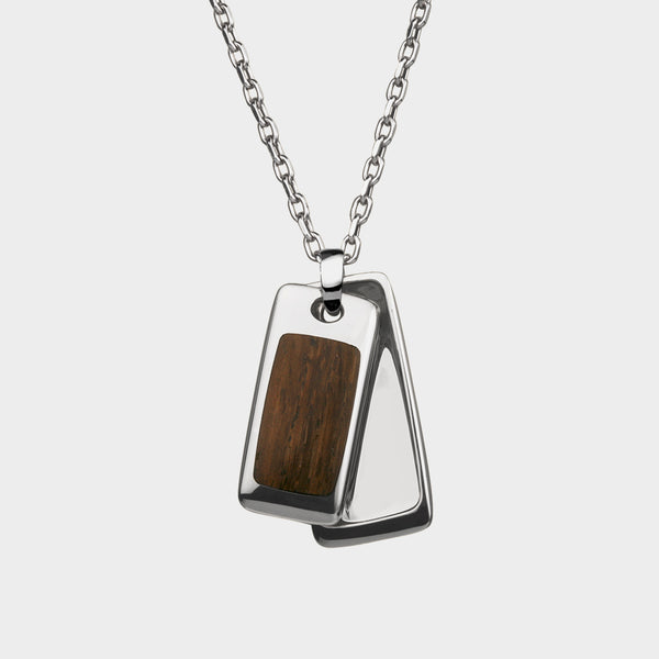 London Oak Saint James Necklace in Sterling Silver - Alternate View