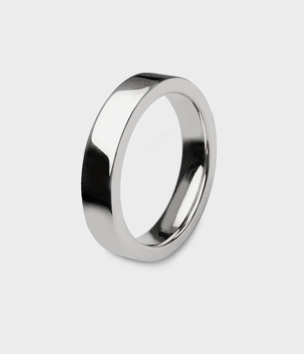 Times Square Slim Ring - Sterling Silver -N