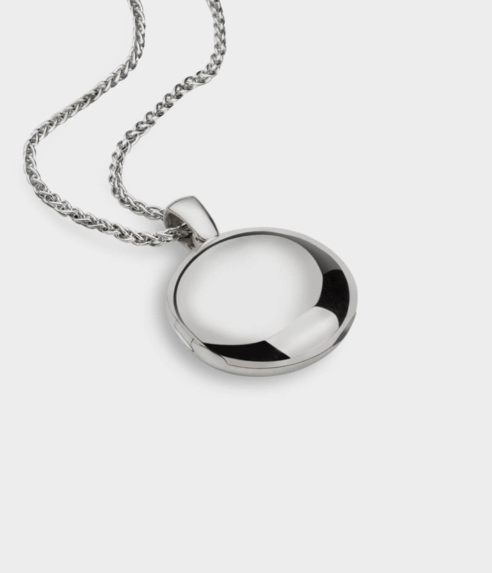 Touch Locket / Sterling Silver